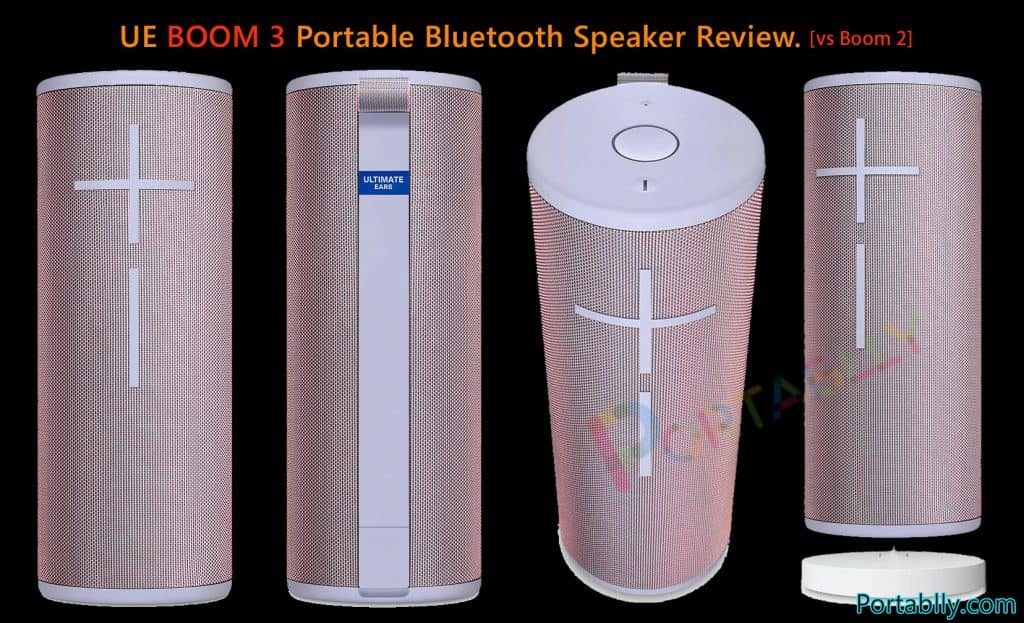 Ultimate Ears BOOM 3 Bluetooth speaker specification reviews and comparison 2020