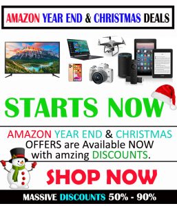 AMAZON YEAR END & CHRISTMAS OFFERS are Available NOW with amzing DISCOUNTS.